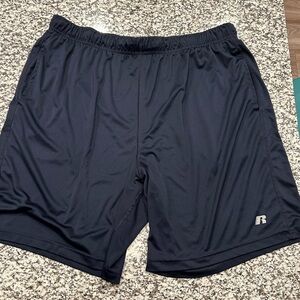 Men's Navy Athletic Shorts